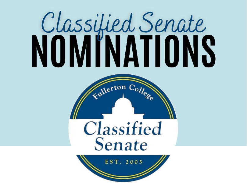 Classified Senate Nominations are open!